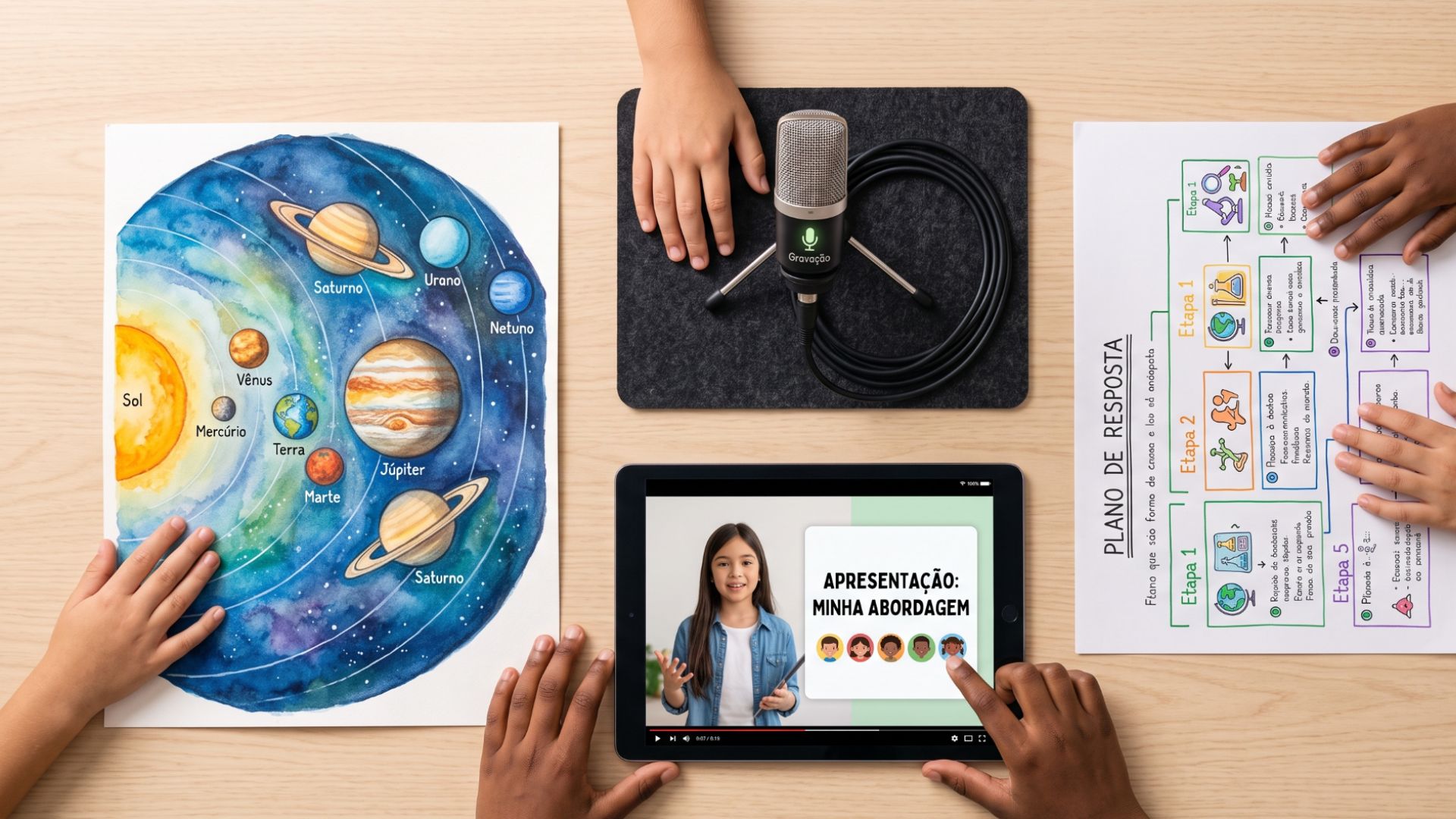 Imagem ilustra Recursos visuais utilizados na Educação Especial na prática para facilitar a aprendizagem